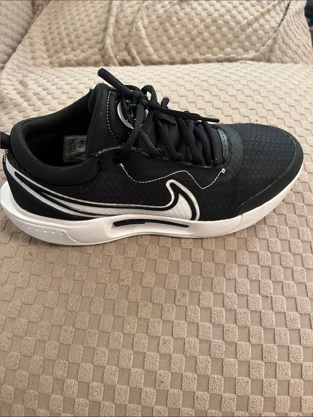 Nike Black and White Men's Athletic Sneaker